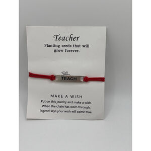Teacher Charm Bracelet- NWT